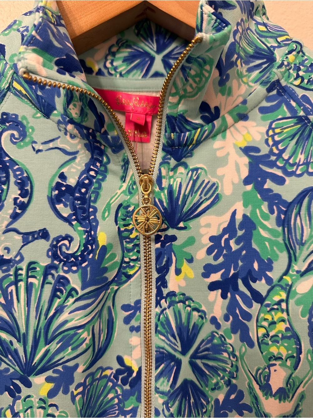 Lilly Pulitzer New with tags Skipper Popover Seeing Double Size Small - Picture 3 of 10